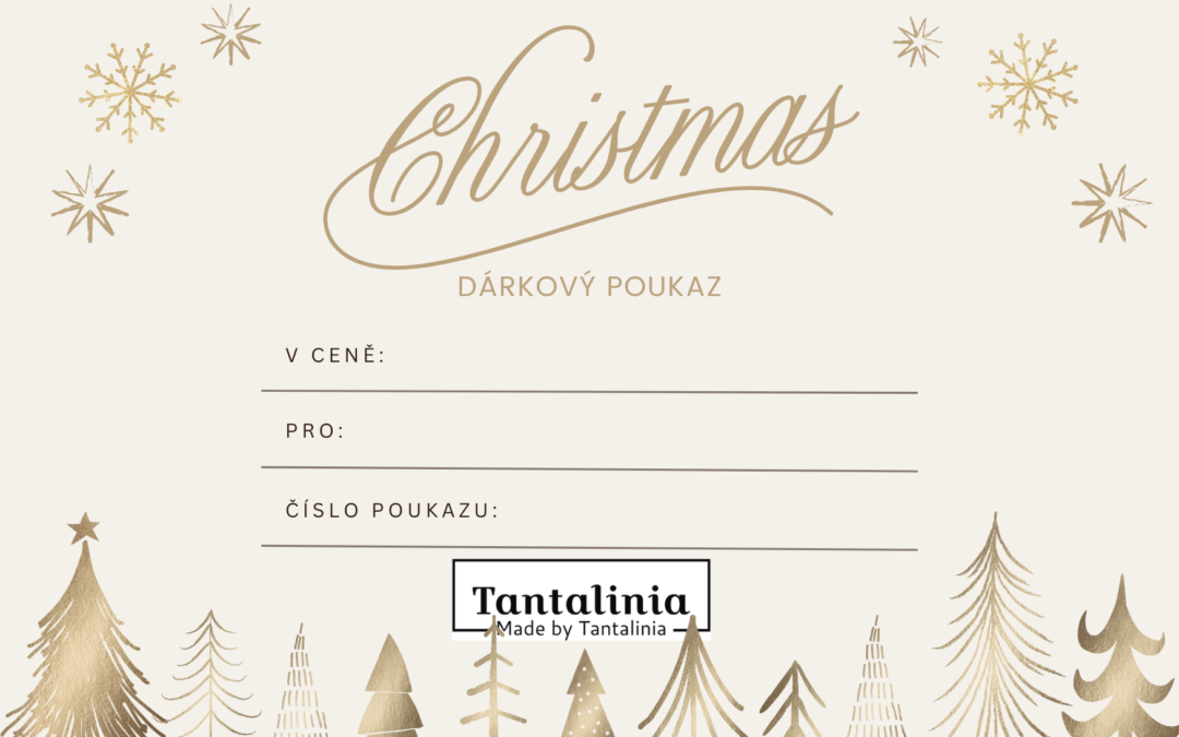 Nově možnost zakoupit Dárkové poukazy!